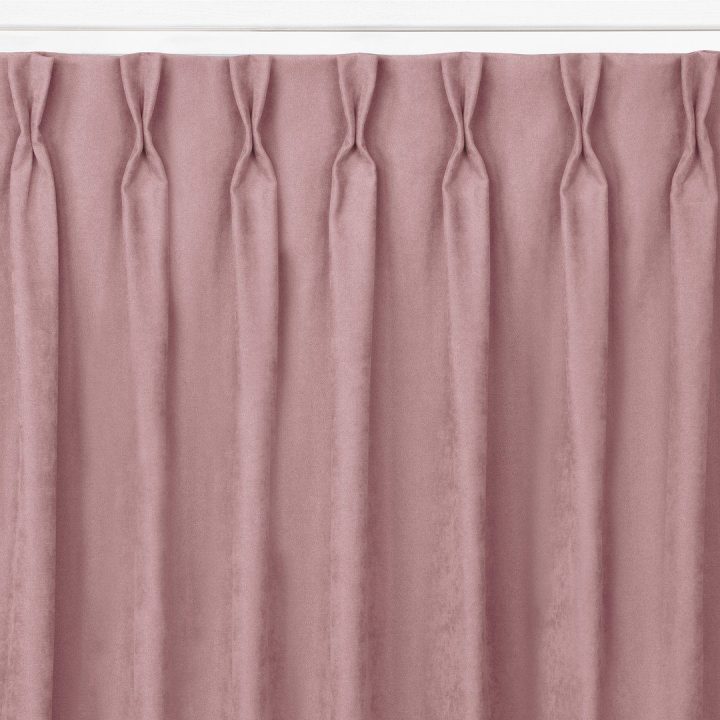 Užuolaidos rožinės 420×270 FLEX 75 CHENILLE