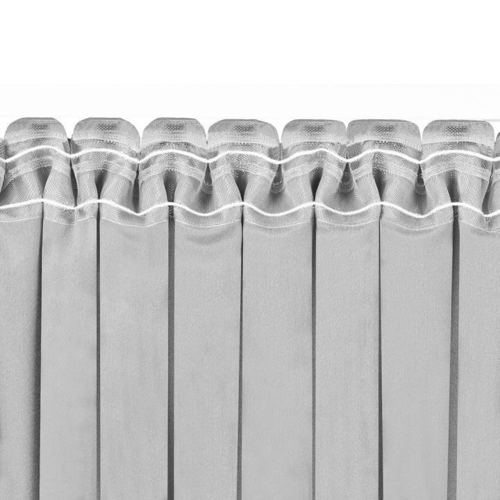 Užuolaidos aksominės 530×225 cm smėlio spalvos