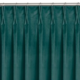 Užuolaidos 200 × 225 cm, tamsiai mėlyna VELVET FLEX
