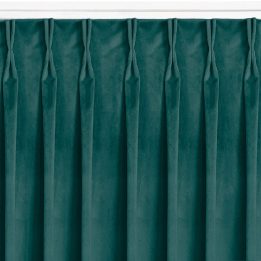 Užuolaidos 530 × 270 cm, tamsiai mėlyna VELVET FLEX