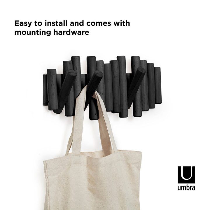Kabliukas 38 × 17 × 4, juodos spalvos PICKET