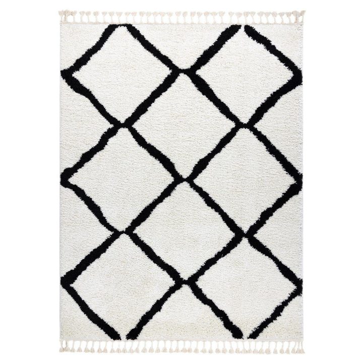 Kilimas 60 × 250 cm, baltas WELBEN