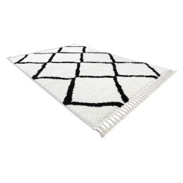 Kilimas 80 × 250 cm, baltos spalvos WELBEN