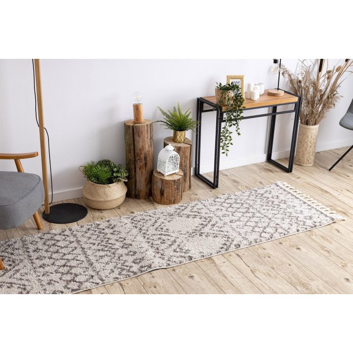 Kilimas 70 × 250 cm, kreminės spalvos WELBEN