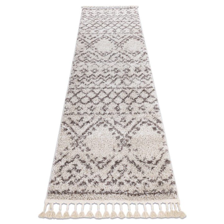 Kilimas 80 × 250 cm, kreminės spalvos WELBEN