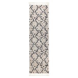Kilimas Zigzak 60 × 250 cm, kreminės spalvos WELBEN
