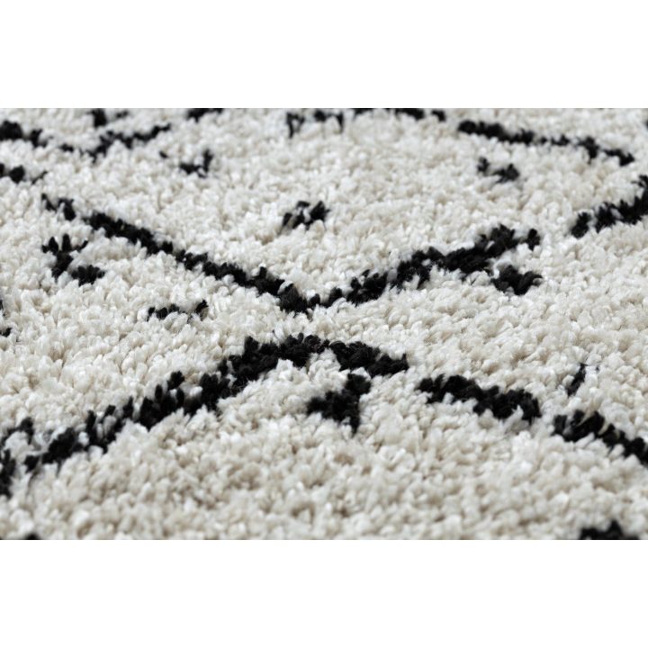 Kilimas Zigzak 60 × 250 cm, kreminės spalvos WELBEN