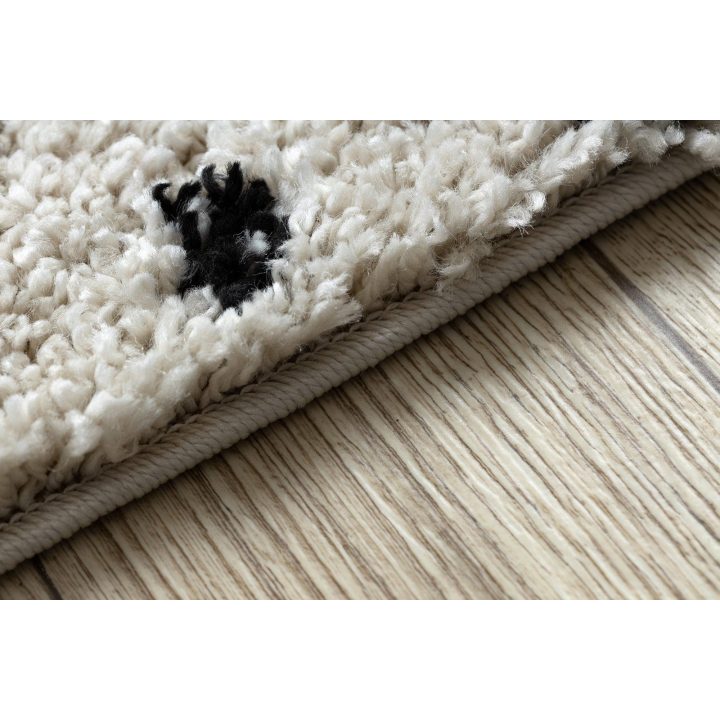 Kilimas Zigzak 60 × 250 cm, kreminės spalvos WELBEN
