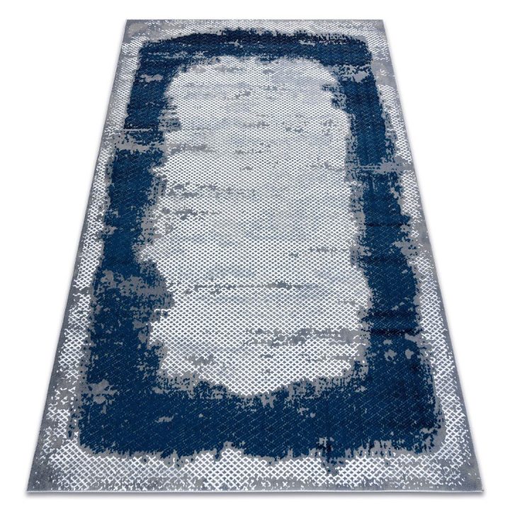 Kilimas 80 × 150 cm, pilkos spalvos IONA FRAME