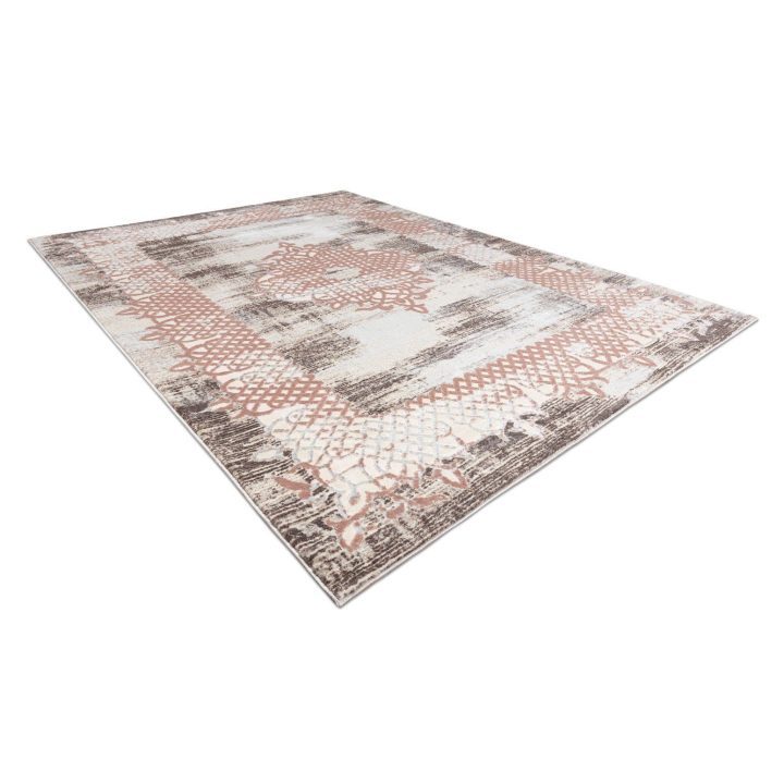 Kilimas 120 × 170 cm, smėlio ir rožinės spalvų IONA