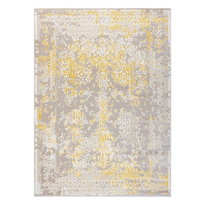 Kilimas 80 × 150 cm, smėlio ir auksinės spalvos IONA