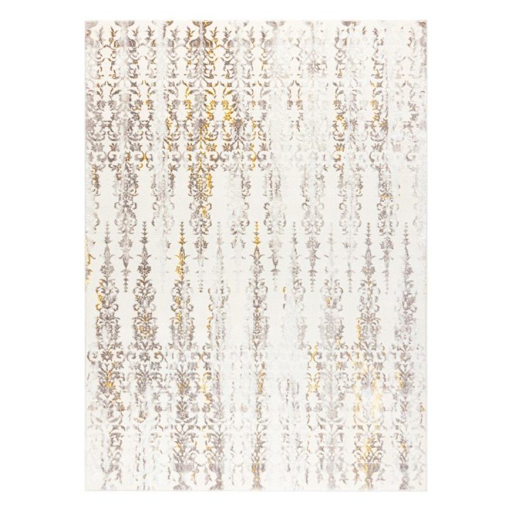 Kilimas 160 × 220 cm, smėlio ir auksinės spalvos IONA