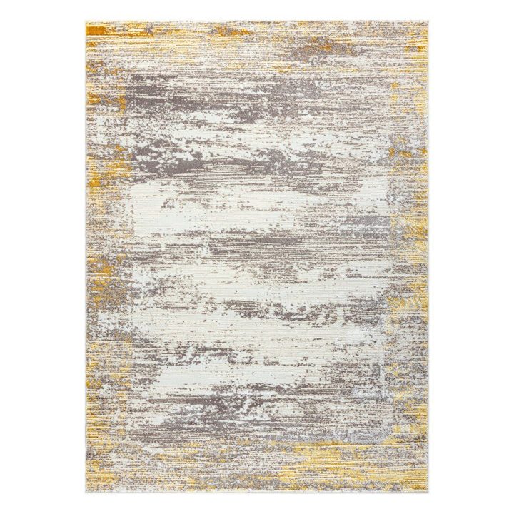 Kilimas 120 × 170 cm, kreminės ir smėlio spalvos IONA
