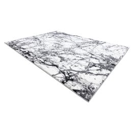 Kilimas 140 × 190 cm, pilkos spalvos VERS MARBLE