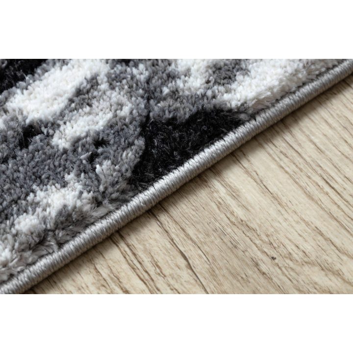 Kilimas 140 × 190 cm, pilkos spalvos VERS MARBLE