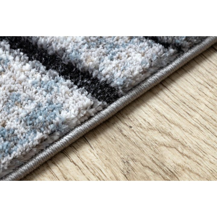 Kilimas 120 × 170 cm, pilkos ir mėlynos spalvos VERS TIMBER