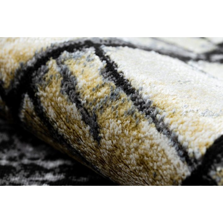 Kilimas 120 × 170 cm, pilkos spalvos WELLI BRICK GOLD