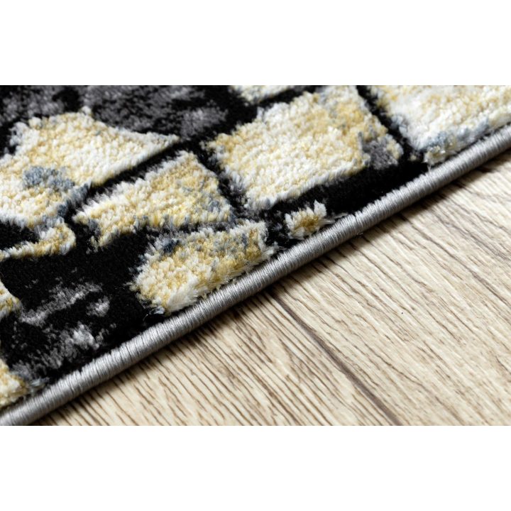 Kilimas 120 × 170 cm, pilkos spalvos WELLI BRICK GOLD