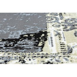 Kilimas 120 × 170 cm, pilkos ir auksinės spalvos WELLI