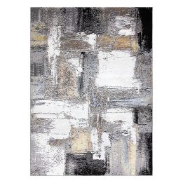 Kilimas 120 × 170 cm, kreminės ir auksinės spalvos WELLI