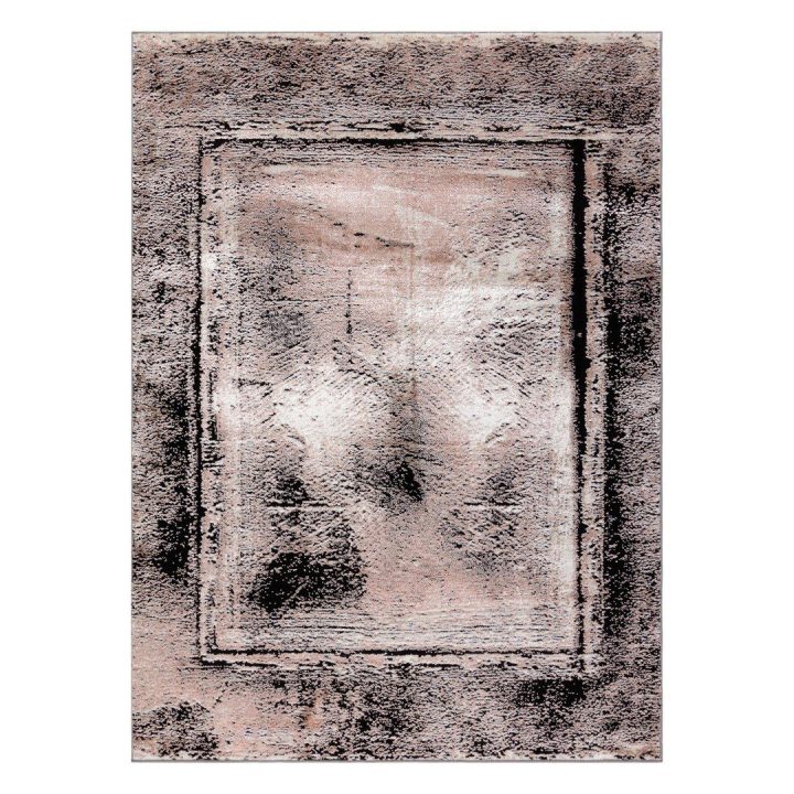 Kilimas 120 × 170 cm, pilkos ir šviesiai rožinės spalvos WELLI VINTAGE