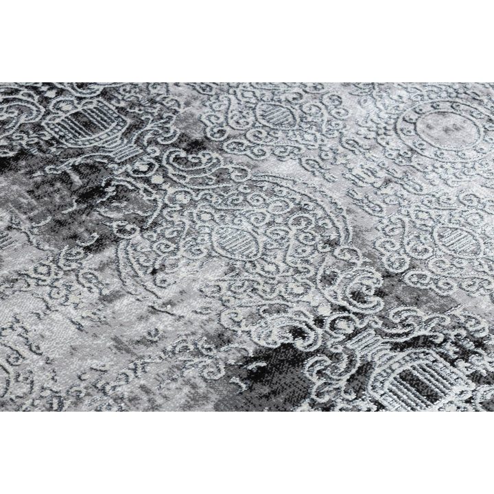 Kilimas 120 × 170 cm, kreminės ir pilkos spalvos WELLI