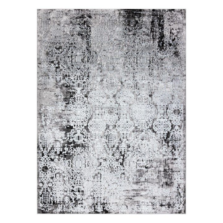 Kilimas 140 × 190 cm, kreminės ir pilkos spalvos WELLI