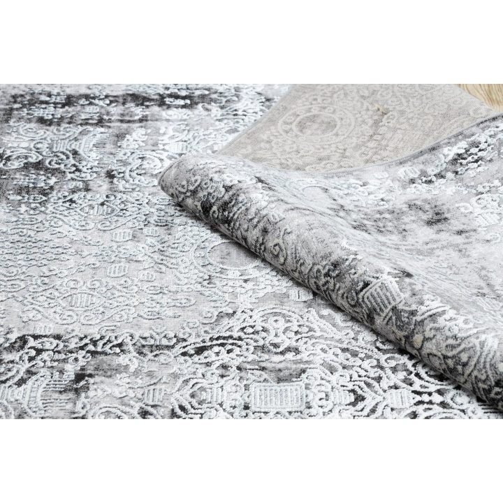 Kilimas 160 × 220 cm, kreminės ir pilkos spalvos WELLI