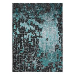 Kilimas 120 × 170 cm, žalia ir antracito spalvos WELLI