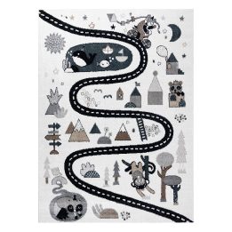 Kilimas 140 × 190 cm, kreminės spalvos BEO ROUTE