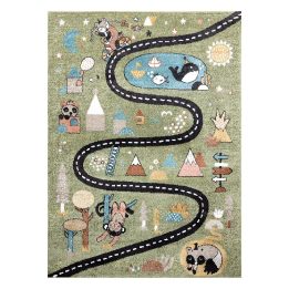 Kilimas 160 × 220 cm, žalios spalvos BEO ROUTE
