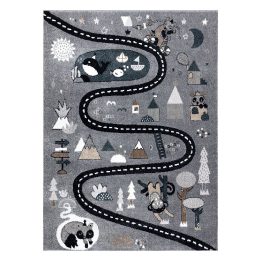 Kilimas 160 × 220 cm, pilkos spalvos BEO ROUTE
