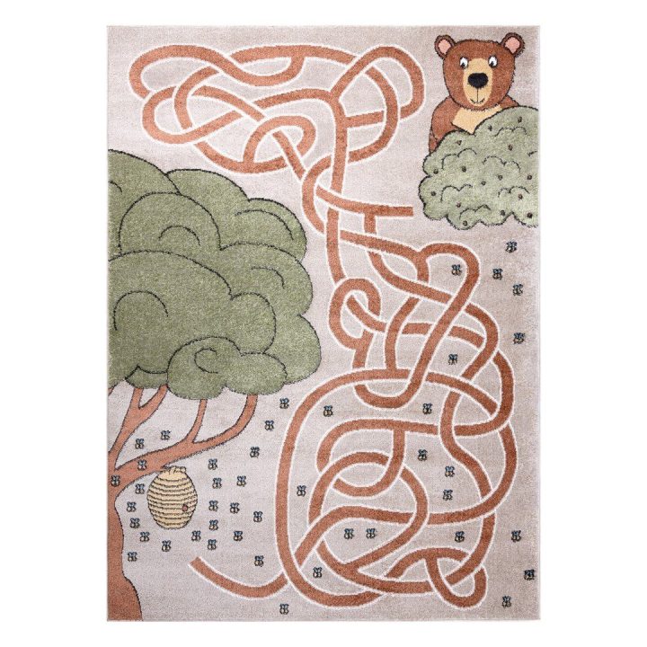 Kilimas 120 × 170 cm, smėlio spalvos BEO