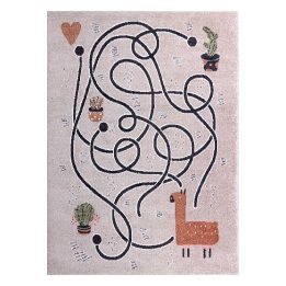 Kilimas 160 × 220 cm, smėlio spalvos BEO GAME
