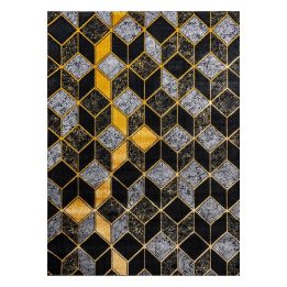 Kilimas 60 × 250 cm, juodos ir auksinės spalvos MOSSE GLAM