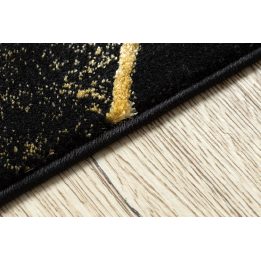 Kilimas 70 × 250 cm, juodos ir auksinės spalvos MOSSE GLAM