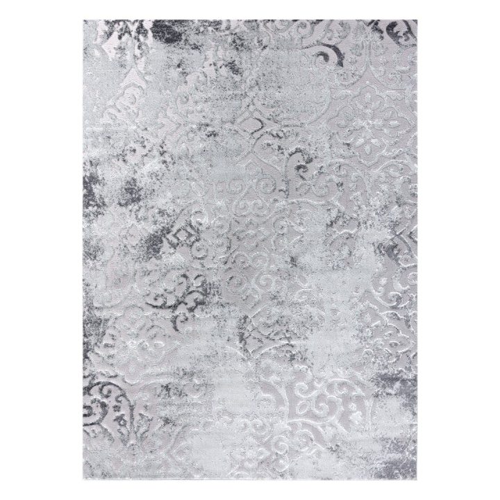 Kilimas 120 × 170 cm, pilkos spalvos TREX ORNAMENT