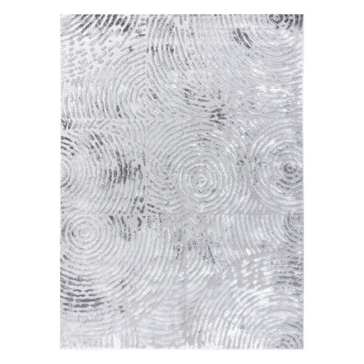 Kilimas 120 × 170 cm, pilkos spalvos TREX FINGER