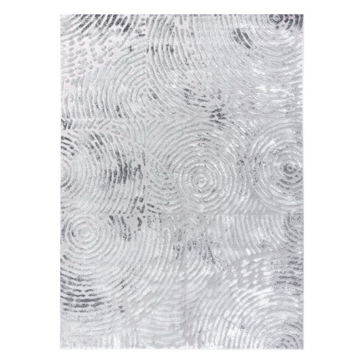 Kilimas 140 × 190 cm, pilkos spalvos TREX FINGER