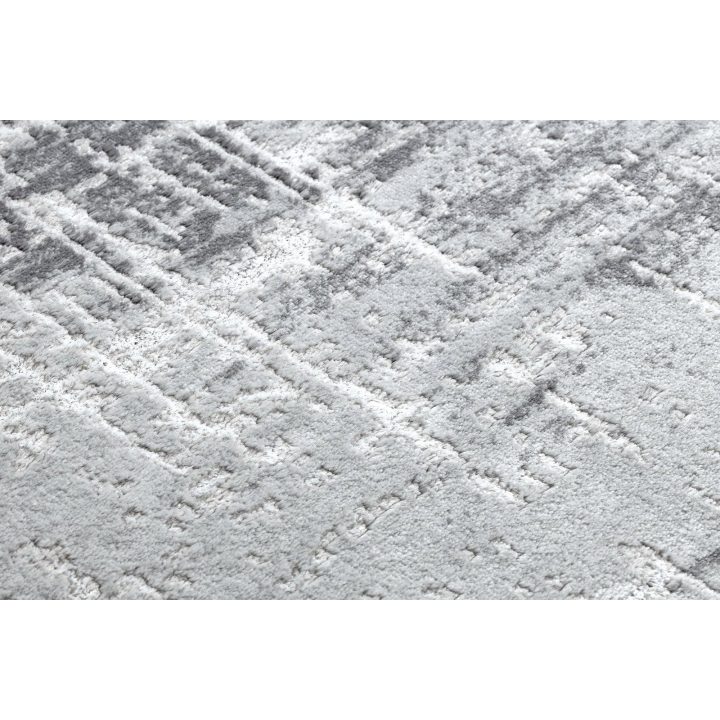 Kilimas pilkos ir baltos spalvos TREX LINES