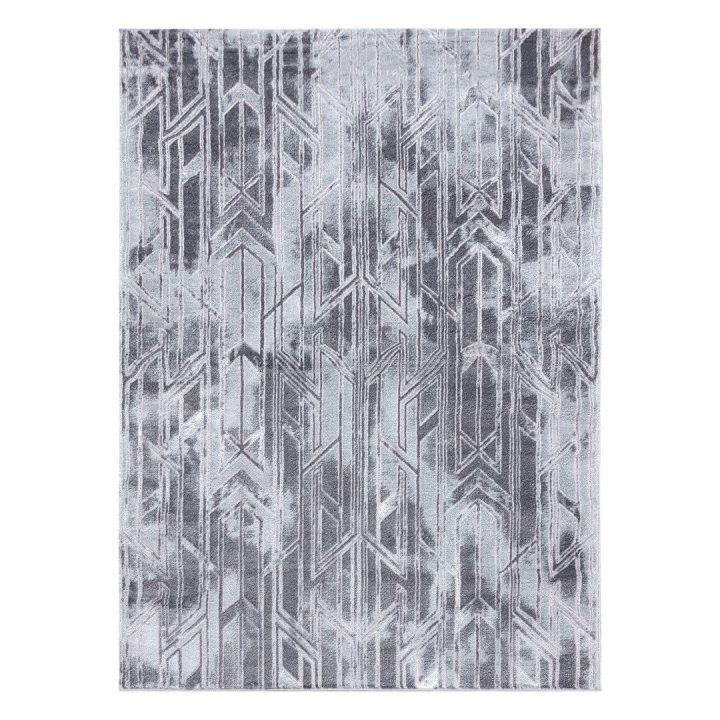 Kilimas 80 × 150 cm, tamsiai pilkos spalvos TREX