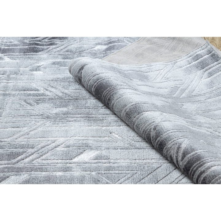Kilimas 80 × 150 cm, tamsiai pilkos spalvos TREX