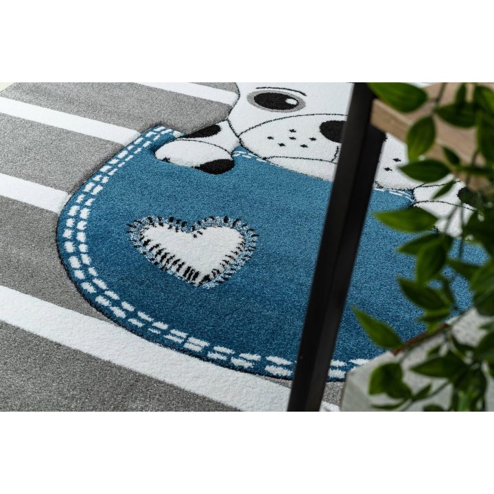 Kilimas 140 × 190 cm, pilkos spalvos DOG