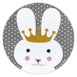 Kilimas pilkos spalvos BUNNY