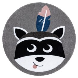 Kilimas 140x190 pilkos spalvos RACCOON