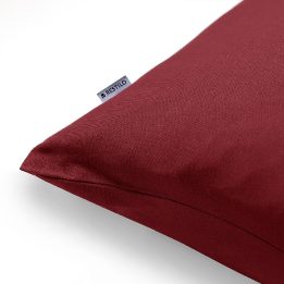Pagalvės užvalkalas 50×60 cm bordo spalvos 2 vnt.