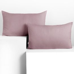 Pagalvės užvalkalai 50×60 cm šviesiai alyvinės spalvos OLDLILAC