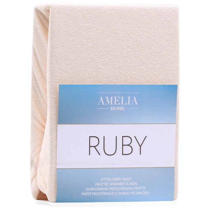 Paklodė su guma smėlio spalvos AH Ruby