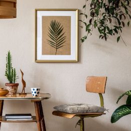 Kėdės pagalvėlė 40×40 cm smėlio spalvos