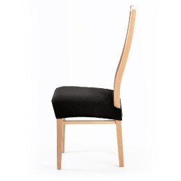 Kėdės sėdynės užvalkalas 40×40+5 cm juodas